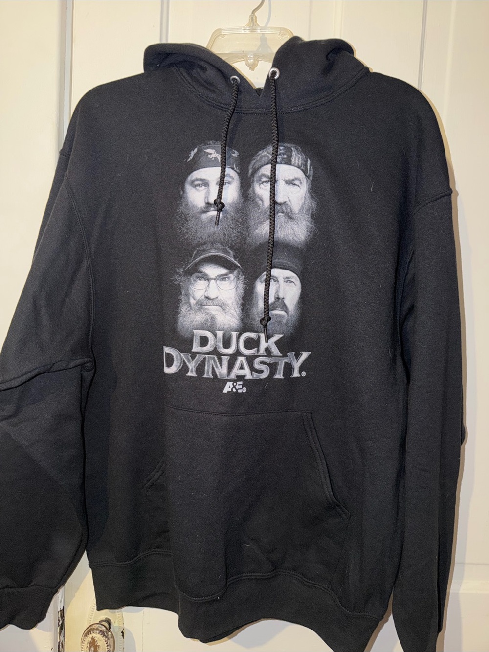 Duck Dynasty Official Black Graphic Pullover Hoodie